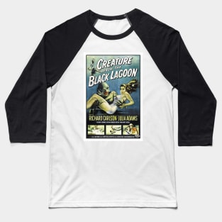 Creature from the Black Lagoon Baseball T-Shirt